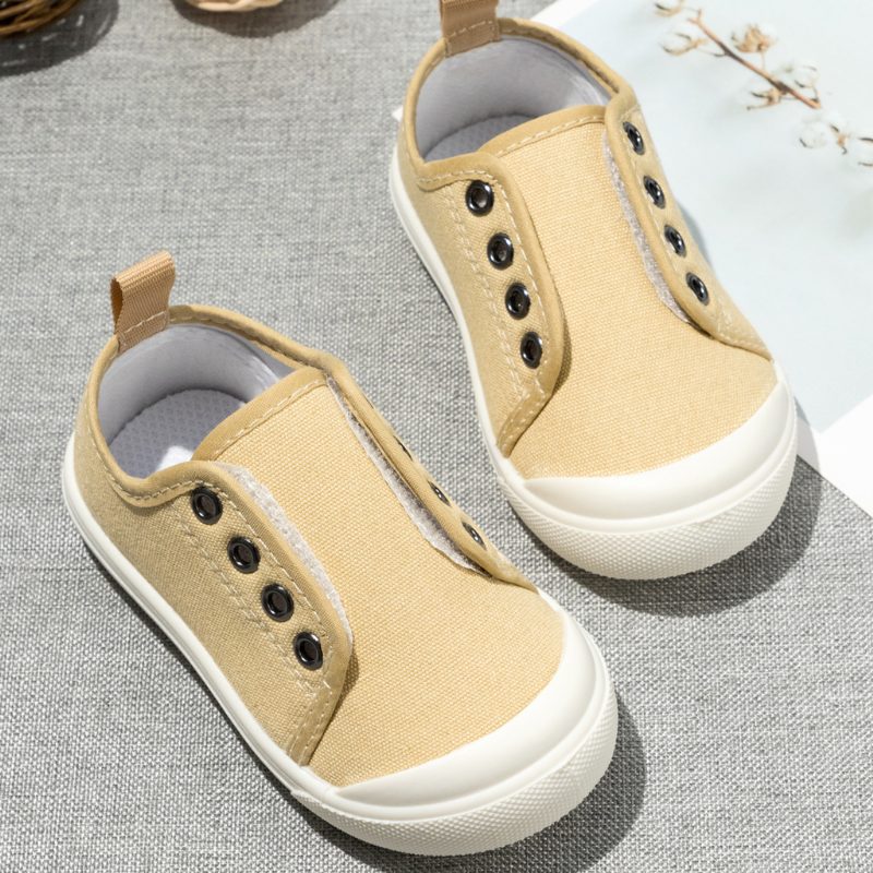 Cobain Unisex Casual Sneaker Til Børn - Beige