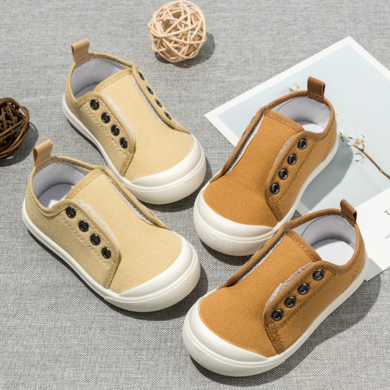 Cobain Unisex Casual Sneaker Til Børn - Beige