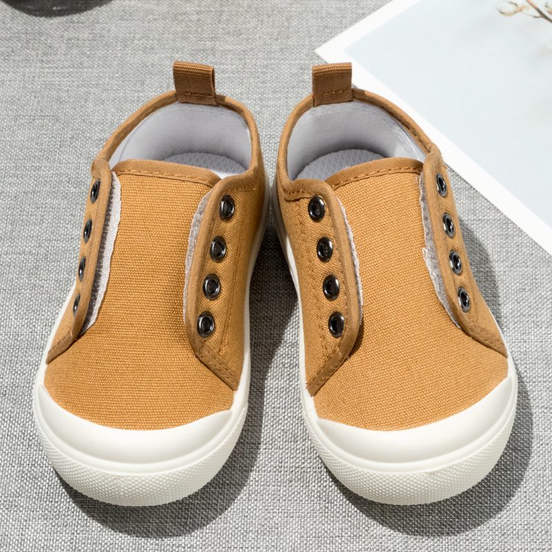 Cobain Unisex Casual Sneaker Til Børn - Beige