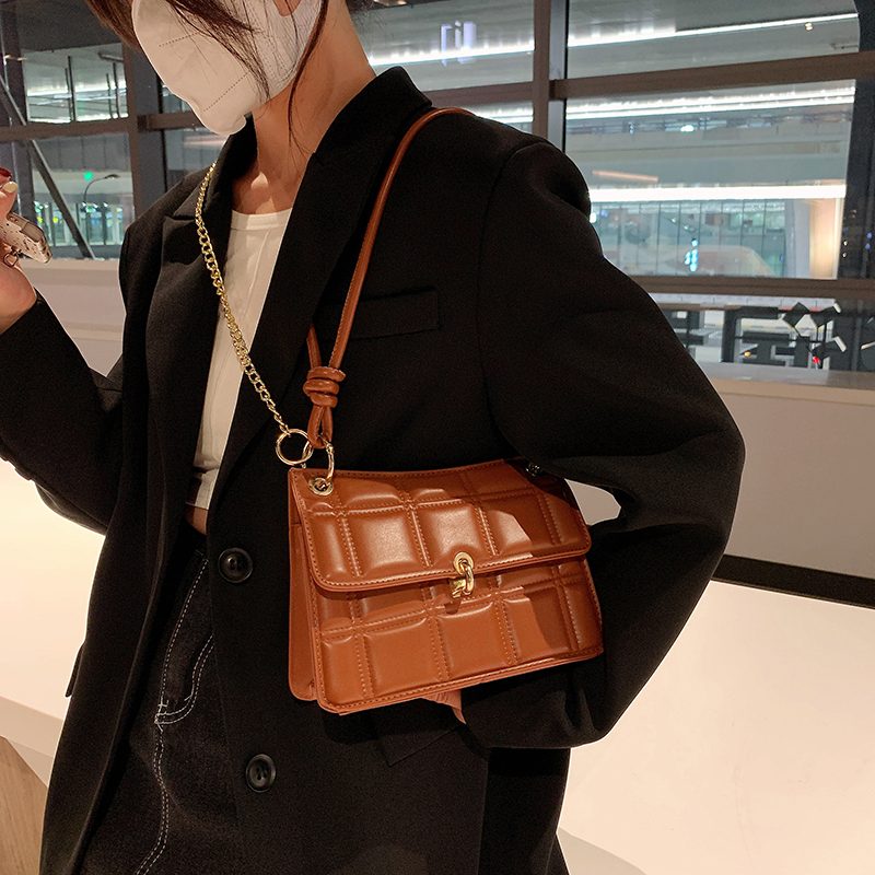 Colina Små Crossbody-tasker I Læder Til Kvinder - Sort