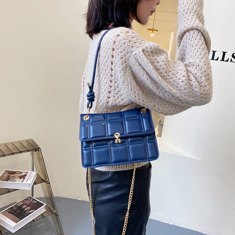 Colina Små Crossbody-tasker I Læder Til Kvinder - Sort