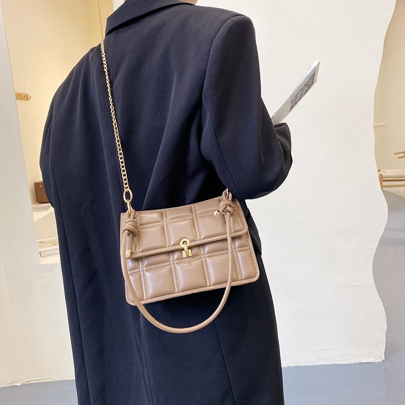 Colina Små Crossbody-tasker I Læder Til Kvinder - Sort