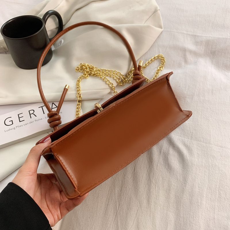 Colina Små Crossbody-tasker I Læder Til Kvinder - Sort