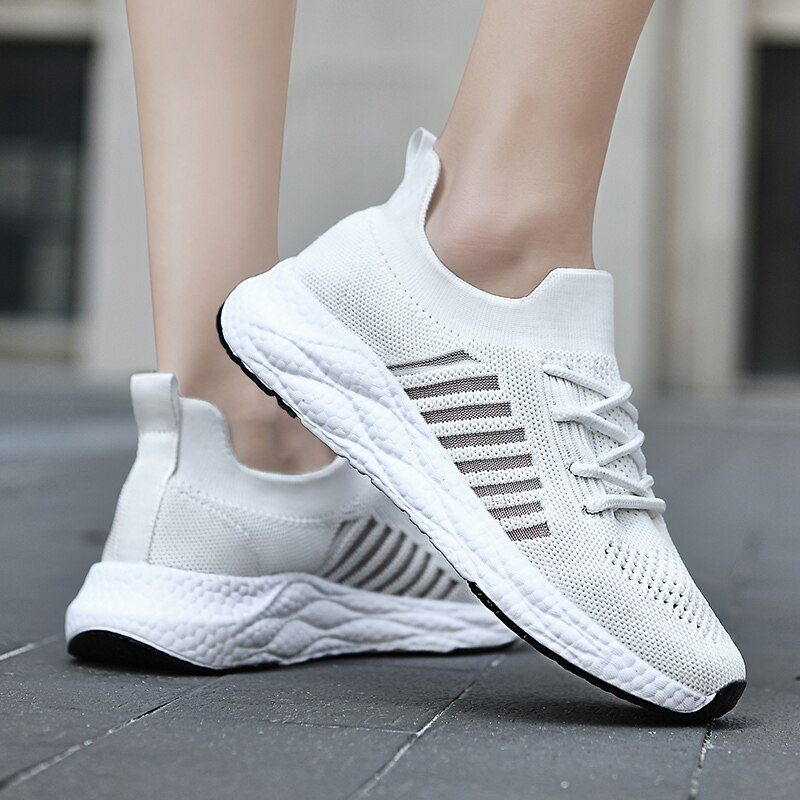 Colman Åndbar Unisex Sneaker - Hvid