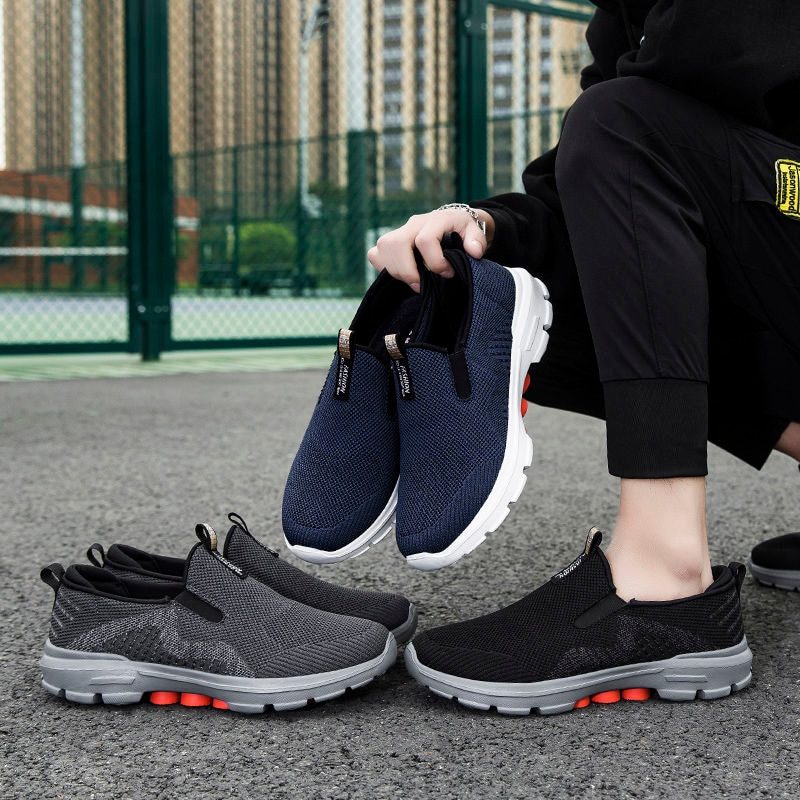 Colombo Slip-on Sneakers Til Mænd - Blå
