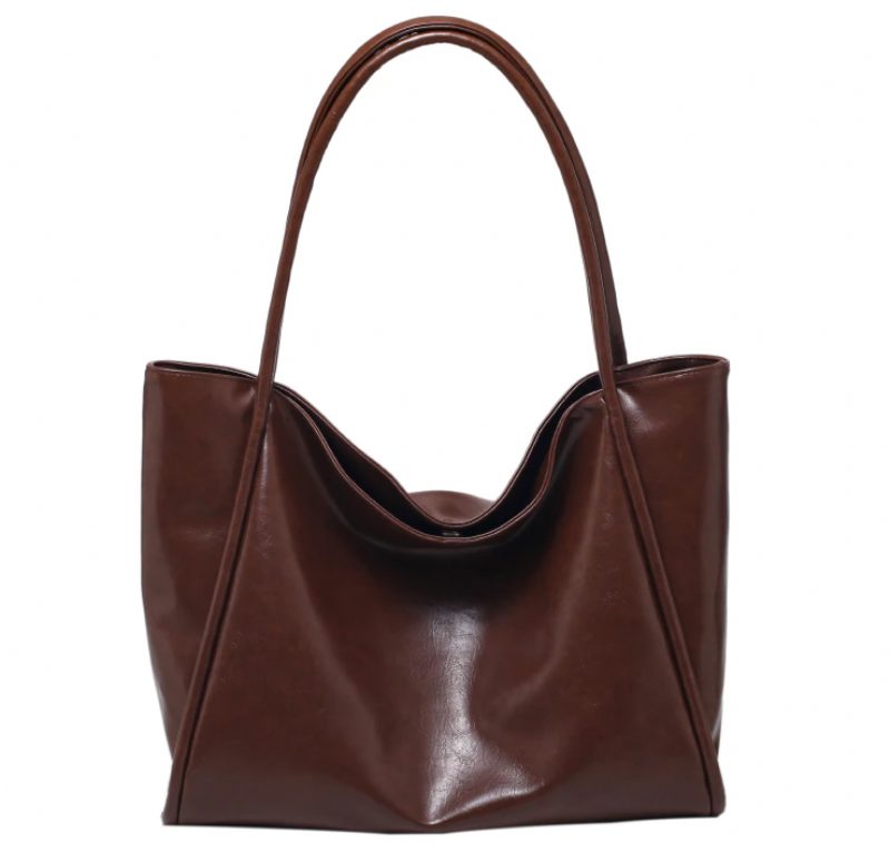 Columbo Designer Skuldertaske Til Kvinder - Brun