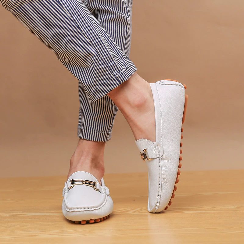 Comet Loafers Dress Sko Til Mænd - Hvid