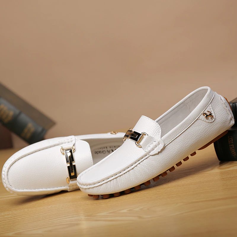 Comet Loafers Dress Sko Til Mænd - Hvid