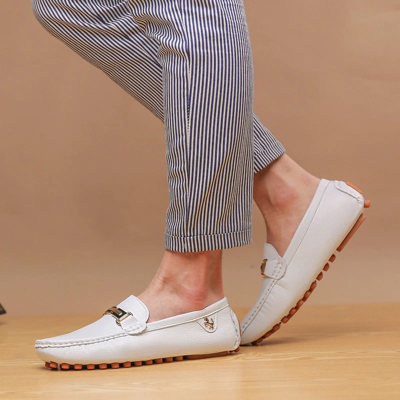 Comet Loafers Dress Sko Til Mænd - Hvid
