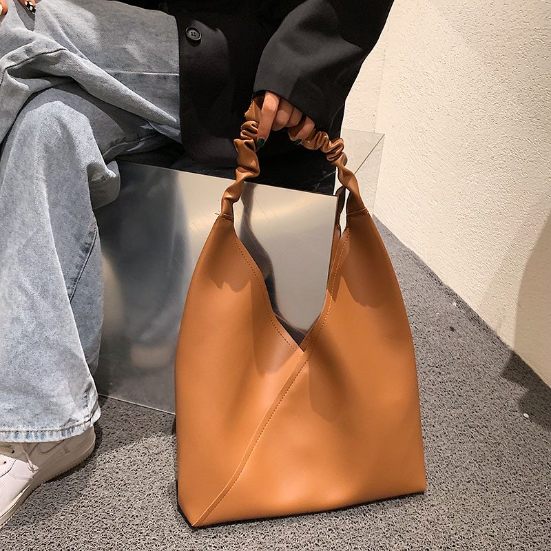 Concha Håndtaske Med Høj Kapacitet Til Kvinder - Sort