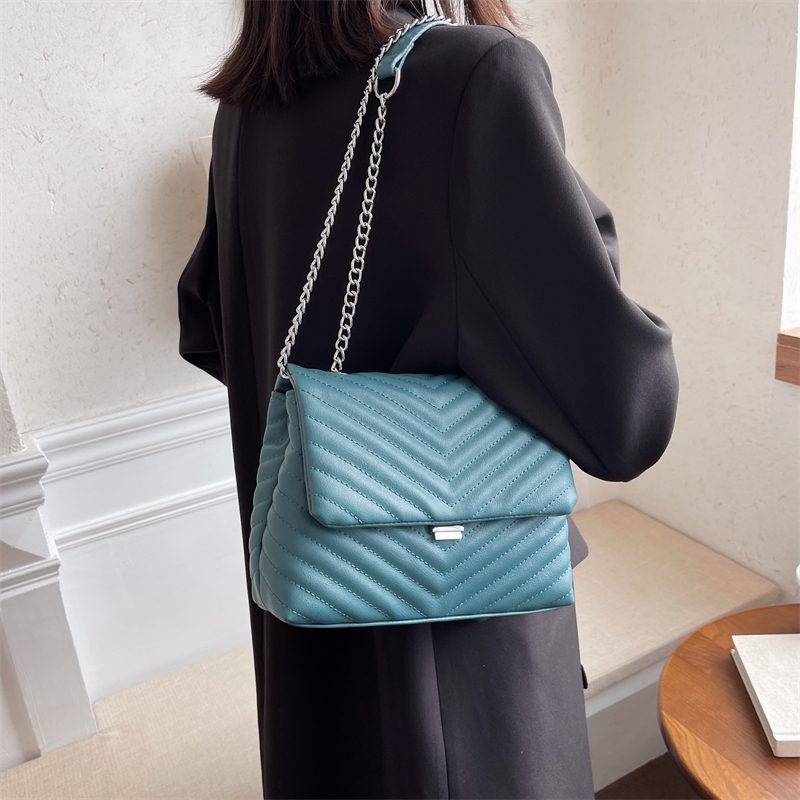 Conga Luksus Læder Crossbody Håndtaske Til Kvinder - Sort