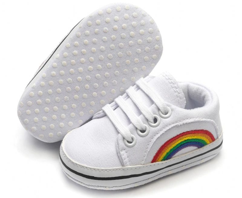 Conzo Unisex Afslappede Sneakers Til Børn - Hvid