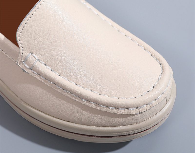 Coral Dame-platform Loafer Sko - Beige