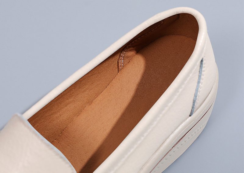 Coral Dame-platform Loafer Sko - Beige