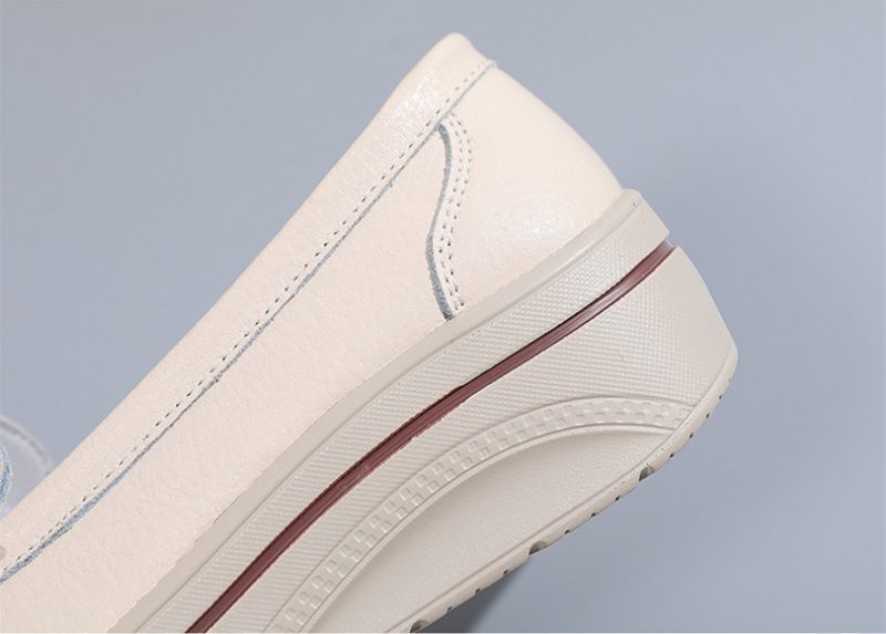 Coral Dame-platform Loafer Sko - Beige