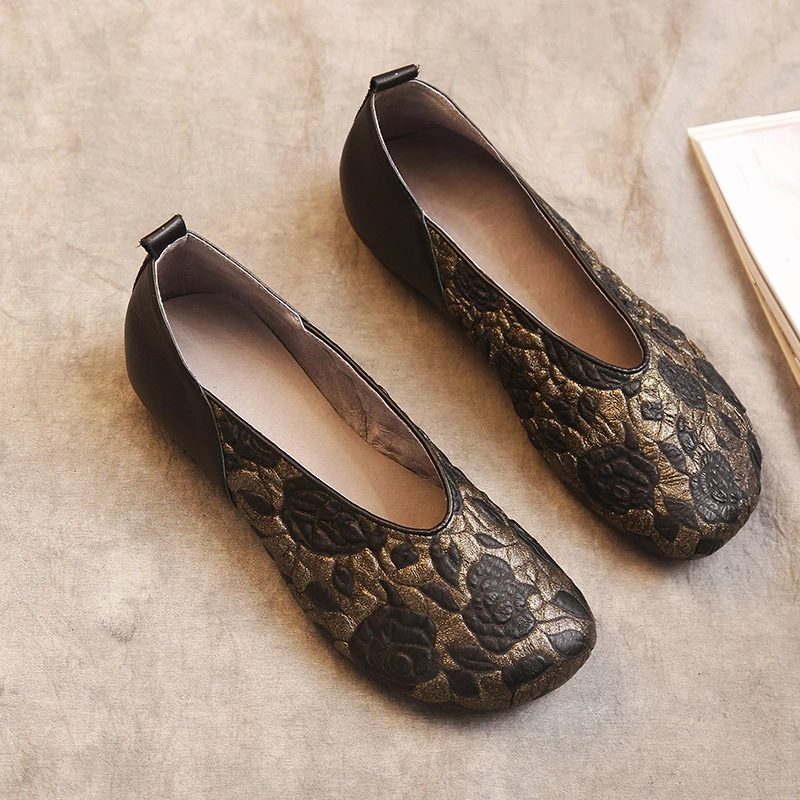 Coralia Dame Loafer Sko - Khaki