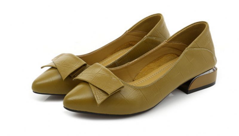Corina Pumps-sko I Læder Til Kvinder - Beige