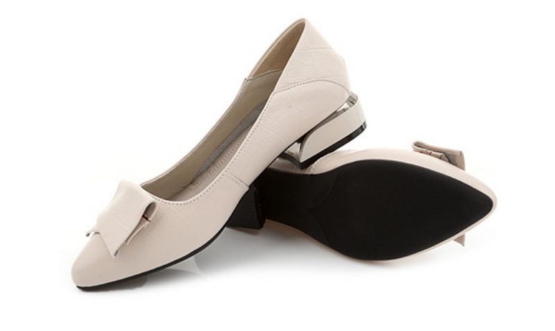 Corina Pumps-sko I Læder Til Kvinder - Beige