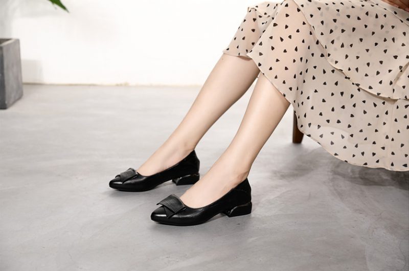 Corina Pumps-sko I Læder Til Kvinder - Beige