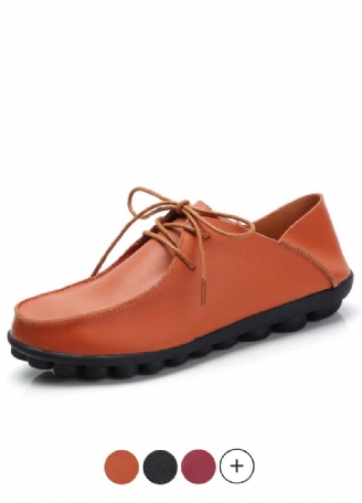 Corozo Loafers Med Snørebånd Til Kvinder