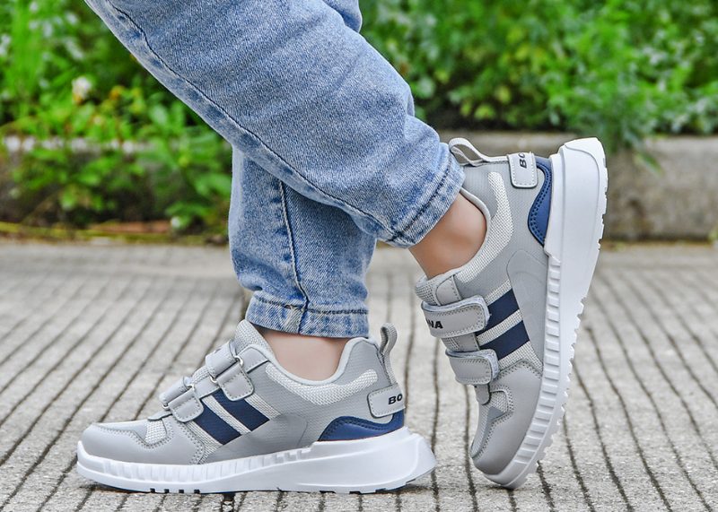 Cortez Unisex Løbesko Til Børn - Grå