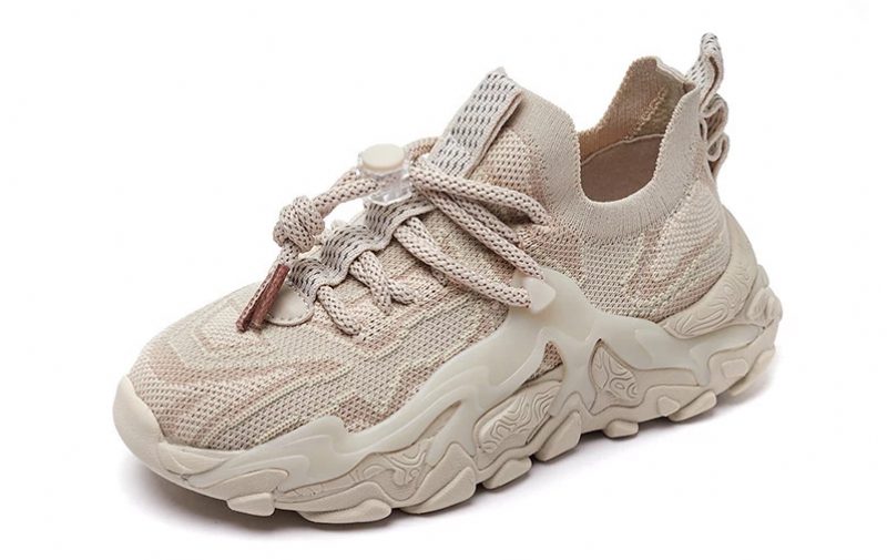 Cossio Unisex Løbesko Til Børn - Beige
