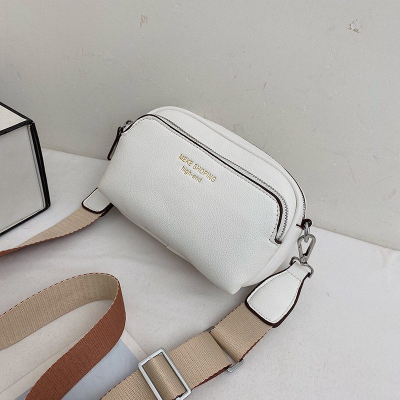 Costin Skulderhåndtaske Med Bred Rem Til Kvinder - Beige