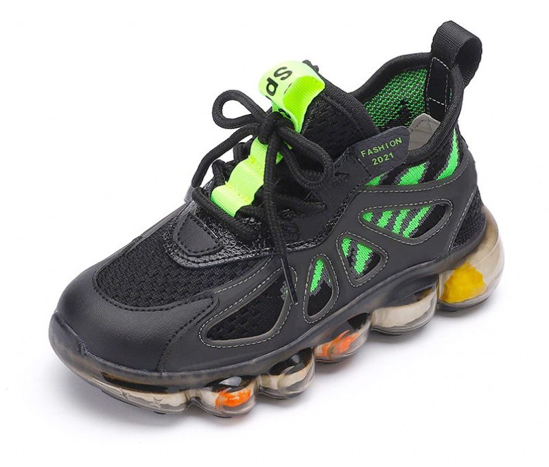 Craig Unisex Afslappet Sneaker Til Børn - Sort