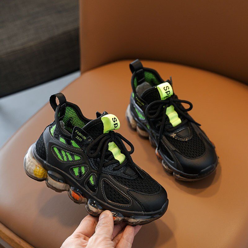 Craig Unisex Afslappet Sneaker Til Børn - Sort
