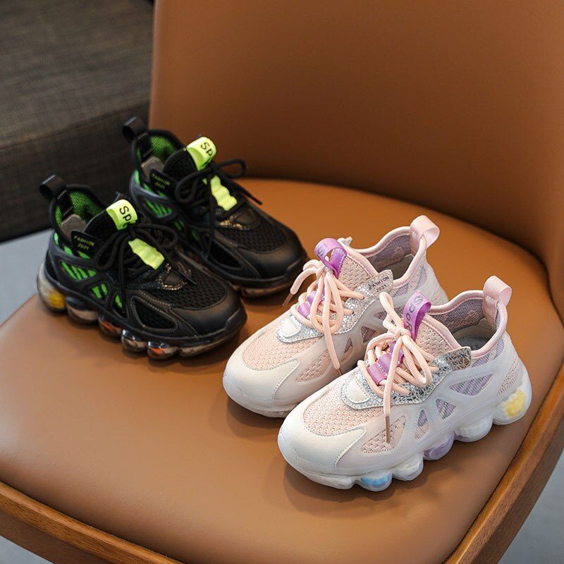 Craig Unisex Afslappet Sneaker Til Børn - Sort