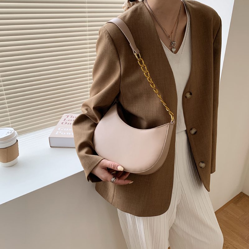 Cristi Crossbody-håndtaske I Læder Til Kvinder - Hvid