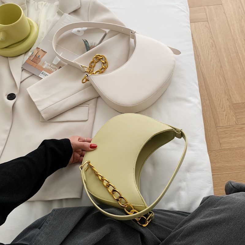 Cristi Crossbody-håndtaske I Læder Til Kvinder - Hvid