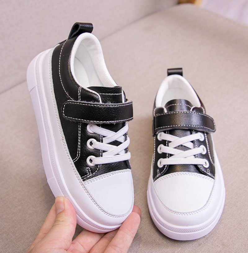 Cristian Drenge Afslappet Sneaker - Sort