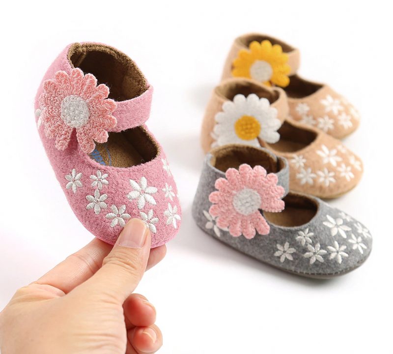 Cristina Baby Piges Flade Sko - Pink
