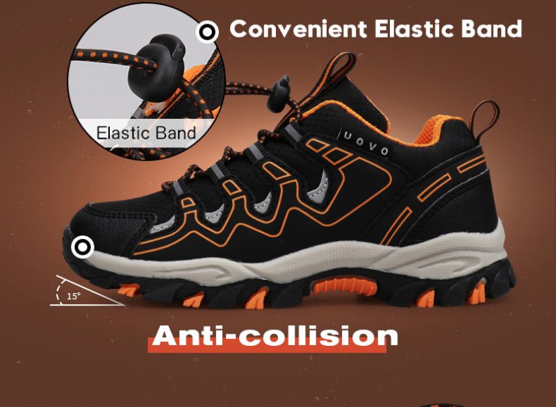 Cristofer Drenge Afslappet Sneaker - Orange