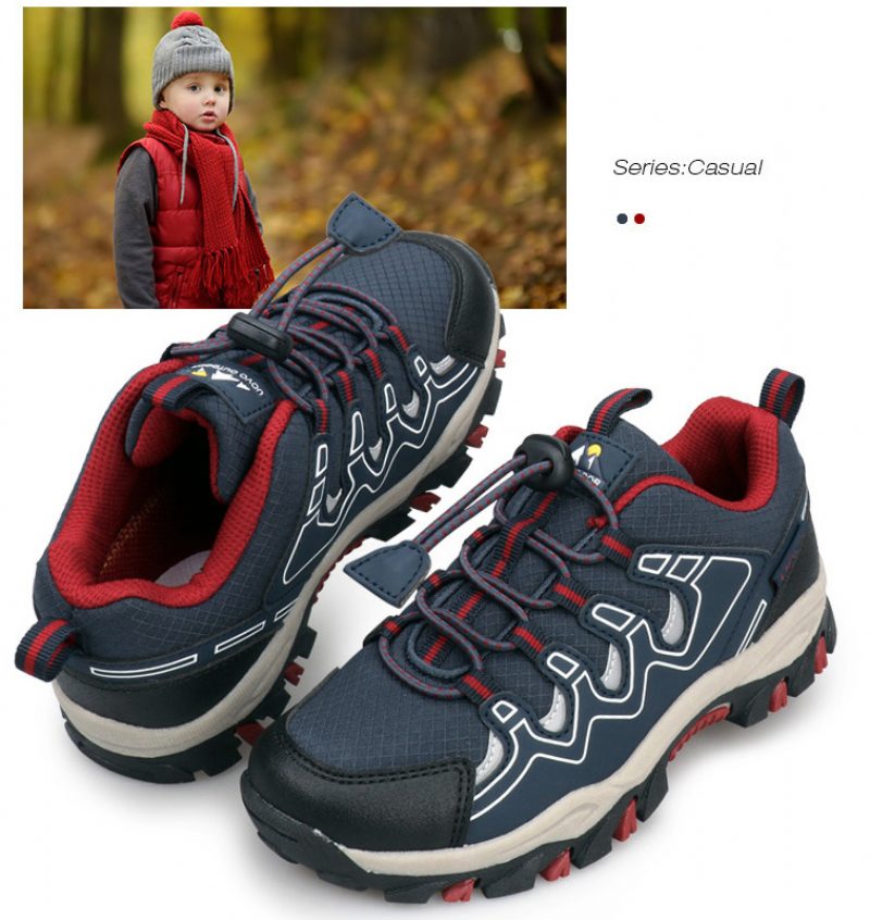 Cristofer Drenge Afslappet Sneaker - Orange