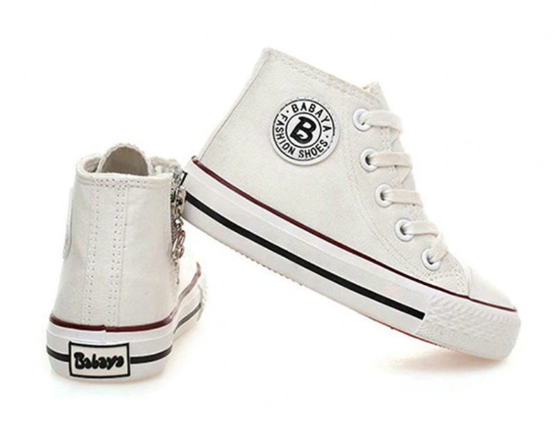 Crix Little Drenge Afslappet Sneaker - Hvid