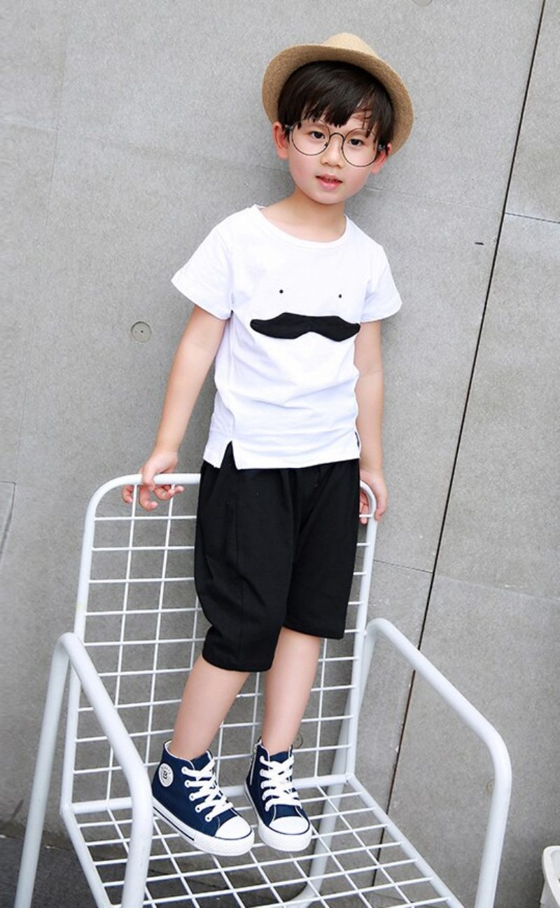 Crix Little Drenge Afslappet Sneaker - Hvid