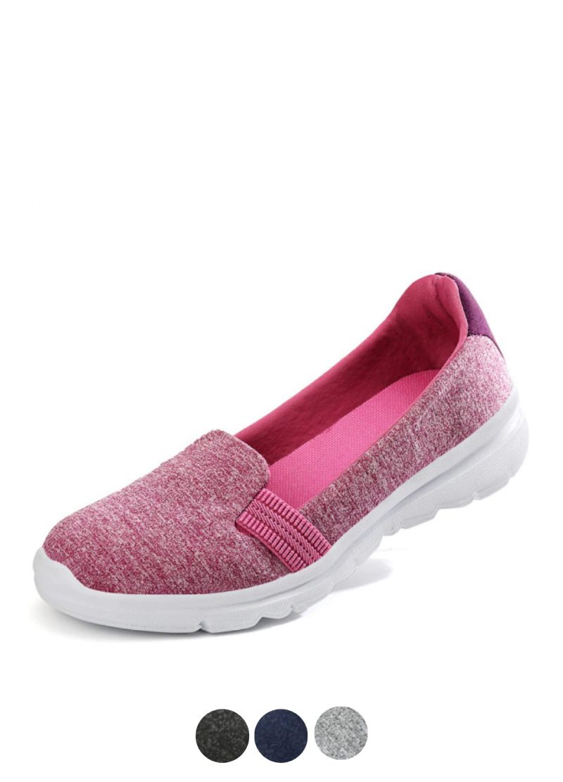 Daglige Kvinders Bløde Åndbare Mesh Casual Flat Loafers Sko