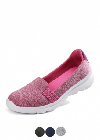 Daglige Kvinders Bløde Åndbare Mesh Casual Flat Loafers Sko