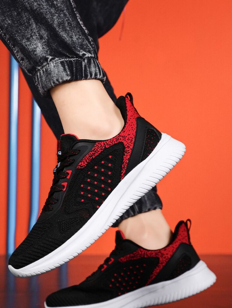 Daimer Mode Sneakers Til Mænd - Blå