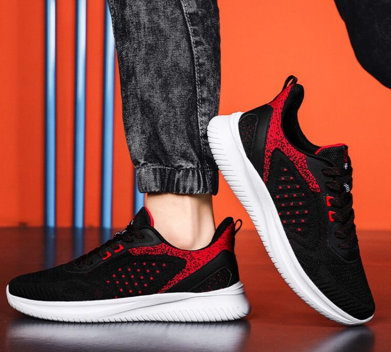 Daimer Mode Sneakers Til Mænd - Blå