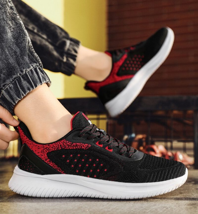 Daimer Mode Sneakers Til Mænd - Blå