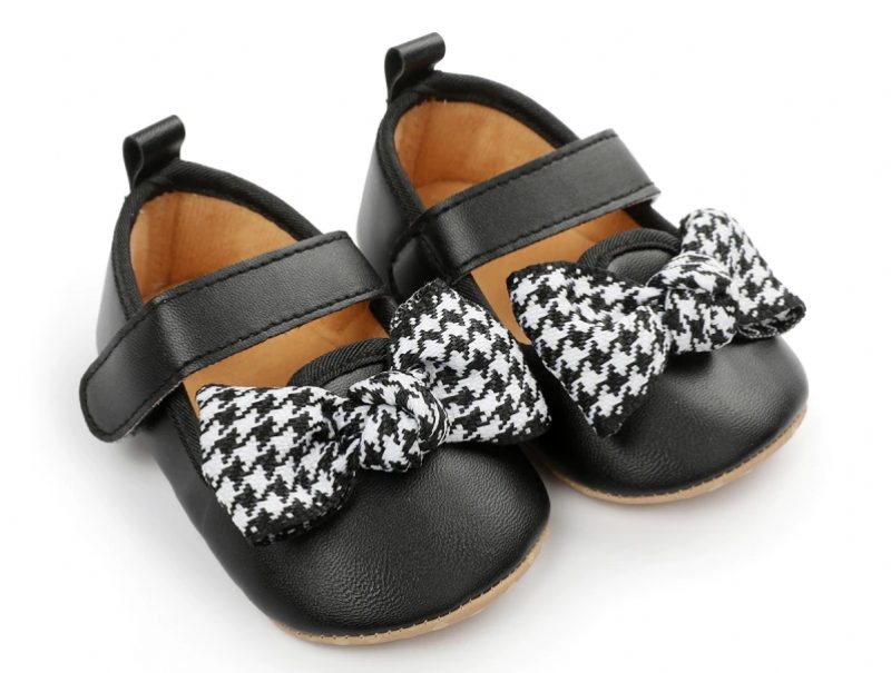 Dainy Baby Piger Flade Sko - Sort