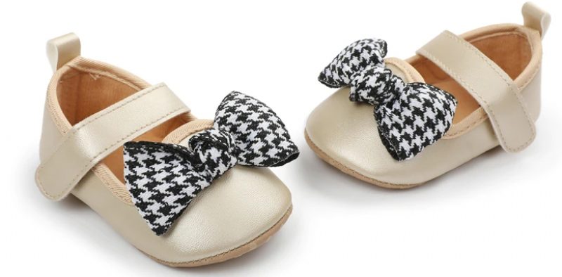 Dainy Baby Piger Flade Sko - Sort