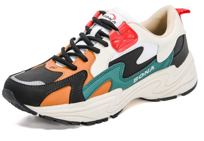 Dane Herre Fashion Sneaker - Orange
