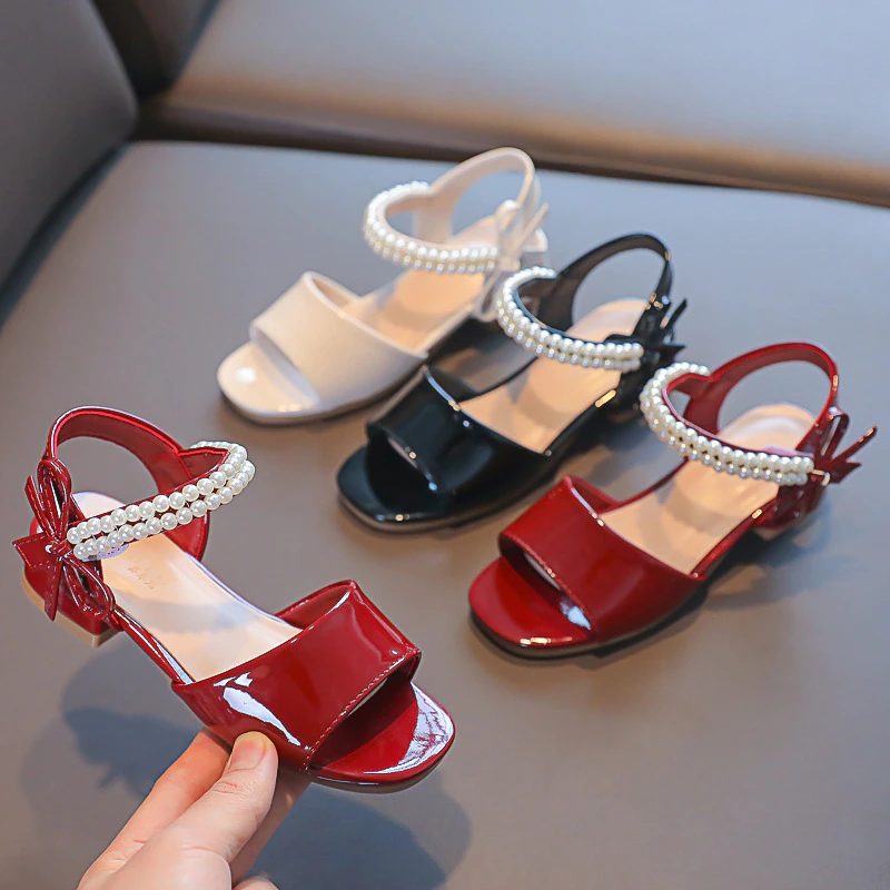Danna Pigekjole Sandal - Bordeauxrød