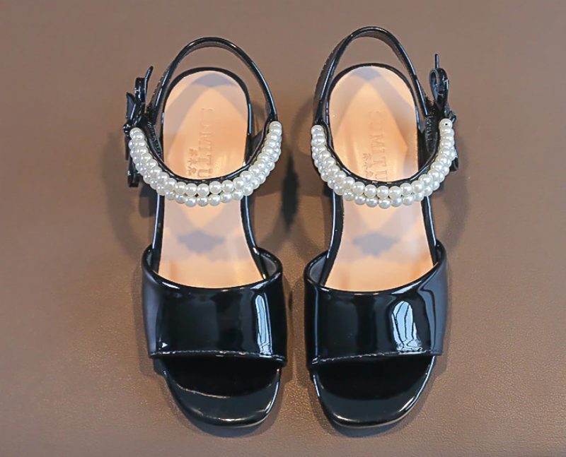 Danna Pigekjole Sandal - Bordeauxrød