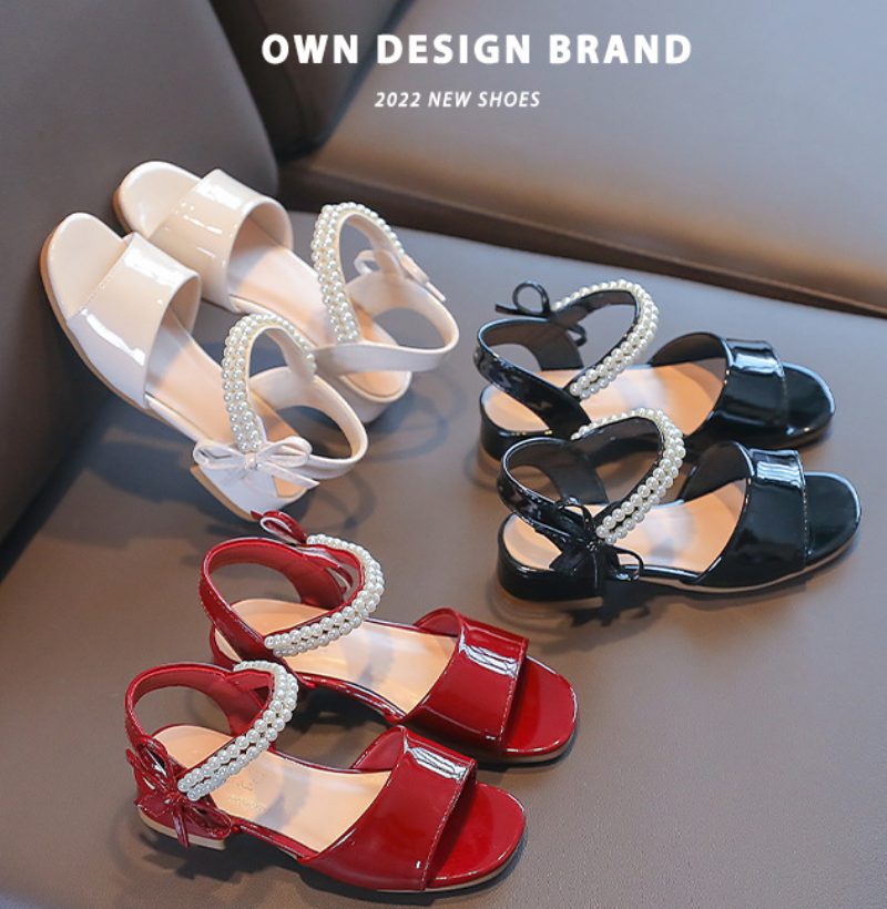 Danna Pigekjole Sandal - Bordeauxrød