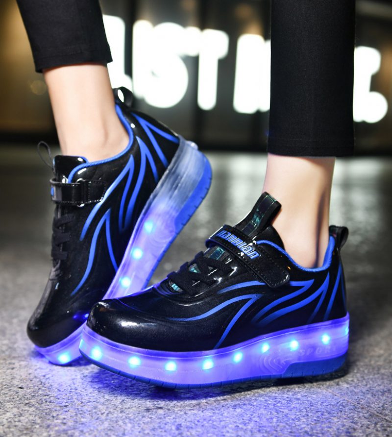 Dany Unisex Rullesneaker Til Børn - Hvid